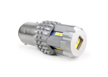 Amio - P21/5W BAY15d 12/24V 22 LED SMD ULTRABRIGHT 3020 CANBUS ΛΕΥΚΟ 2ΤΕΜ. (02450/AM)