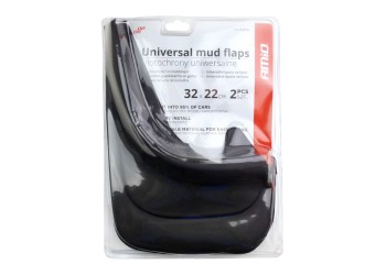 Amio - ΛΑΣΠΩΤΗΡΕΣ UNIVERSAL ΜΑΥΡΟΙ 32x22cm - 2 ΤΕΜ. (02456/AM)