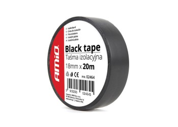 Amio - ΜΟΝΩΤΙΚΗ ΤΑΙΝΙΑ ΜΑΥΡΗ 19MM - 20M - 1 τεμ. (02464/AM)