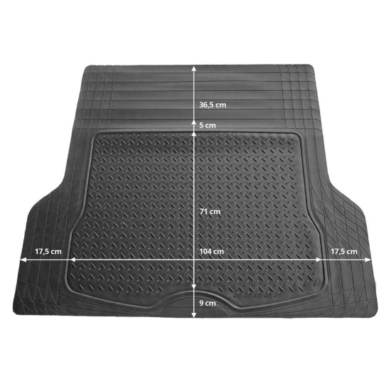 Amio - ΠΑΤΑΚΙ ΠΟΡΤ ΜΠΑΓΚΑΖ ΛΑΣΤΙΧΟ ΔΙΕΘΝΕΣ 137X108 ΤΜ02 - 1 ΤΕΜ. (02466/AM)