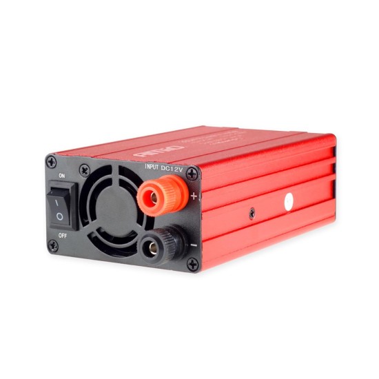 Amio - INVERTER 12-230V max300W-peak600W +2USB PI03 – 1 ΤΕΜ. (02470/AM)