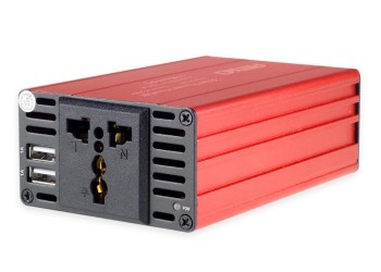 Amio - INVERTER 24-230V max300W-peak600W ME 2 USB – 1 ΤΕΜ. (02471/AM)