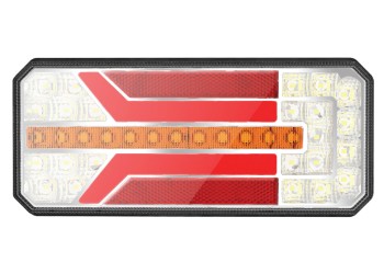 Amio - ΦΑΝΑΡΙ ΑΡΙΣΤΕΡΟ RCL-01-L 10-30V LED 236x104x40mm ΜΕ ΚΑΛΩΔΙΟ 1ΤΕΜ (02472/AM)