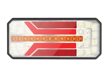 Amio - ΦΑΝΑΡΙ ΑΡΙΣΤΕΡΟ RCL-01-L 10-30V LED 236x104x40mm ΜΕ ΚΑΛΩΔΙΟ 1ΤΕΜ (02472/AM)