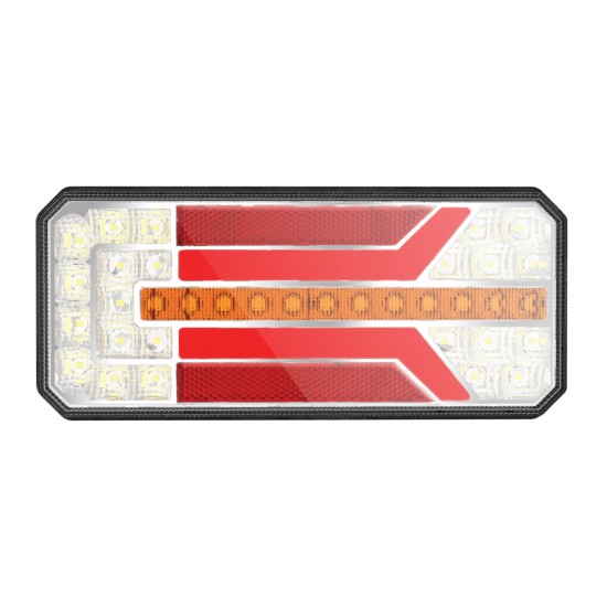 Amio - ΦΑΝΑΡΙ ΔΕΞΙ RCL-01-R 10-30V LED 236x104x40mm ΜΕ ΚΑΛΩΔΙΟ 1ΤΕΜ (02473/AM)