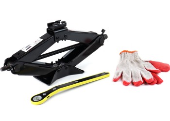 Amio - ΓΡΥΛΟΣ ΜΗΧΑΝΙΚΟΣ 2.000KG (ΥΨΟΥΣ 110>390mm) ΜΕ ΚΑΣΤΑΝΙΑ ΚΑΙ ΓΑΝΤΙΑ - 1 τεμ. (02479/AM)