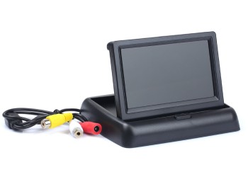 Amio - ΟΘΟΝΗ TFT LCD ΑΝΑΔΙΠΛΟΥΜΕΝΗ ΑΥΤΟΚΙΝΗΤΟΥ 4,3" - 12V - 1 τεμ. (02484/AM)