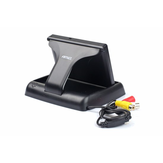 Amio - ΟΘΟΝΗ TFT LCD ΑΝΑΔΙΠΛΟΥΜΕΝΗ ΑΥΤΟΚΙΝΗΤΟΥ 4,3" - 12V - 1 τεμ. (02484/AM)