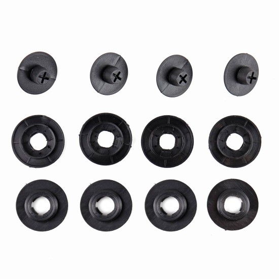 Amio - ΚΟΥΜΠΩΜΑΤΑ ΚΛΙΠΣ ΓΙΑ ΠΑΤΑΚΙΑ (ΣΤΡΟΓΓΥΛΑ ΜΕΓΑΛΑ) (2 ΖΕΥΓΑΡΙΑ) - 4 ΤΕΜ. (02491/AM)