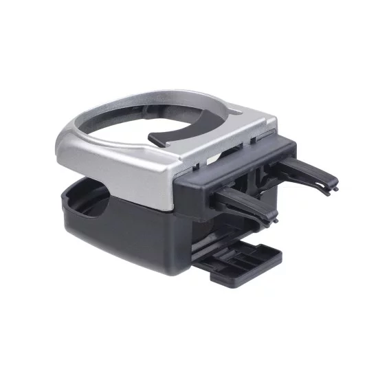 Amio - ΠΟΤΗΡΟΘΗΚΗ ΑΕΡΑΓΩΓΟΥ ΑΣΗΜΙ/ΜΑΥΡΗ ΠΛΑΣΤΙΚΗ DH-04 - 1 τεμ. (02494/AM)