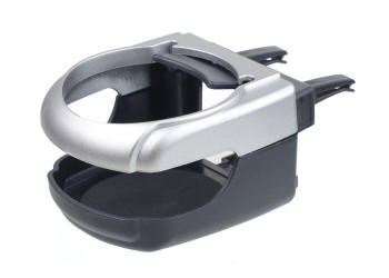 Amio - ΠΟΤΗΡΟΘΗΚΗ ΑΕΡΑΓΩΓΟΥ ΑΣΗΜΙ/ΜΑΥΡΗ ΠΛΑΣΤΙΚΗ DH-04 - 1 τεμ. (02494/AM)