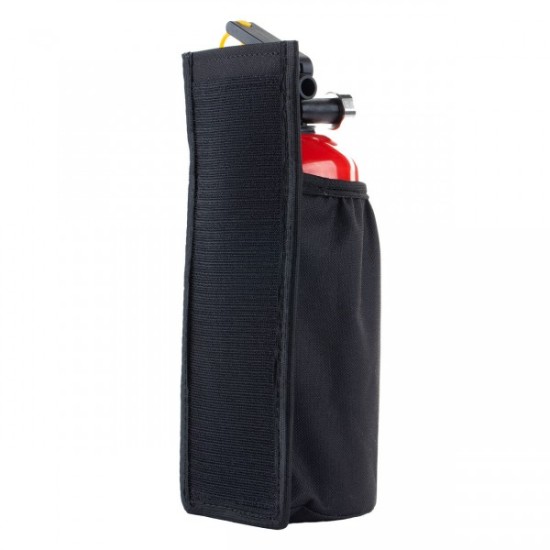 Amio - ΘΗΚΗ ΓΙΑ ΣΤΗΡΙΞΗ ΠΥΡΟΣΒΕΣΤΗΡΑ ΑΠΟ ΜΑΥΡΟ ΑΔΙΑΒΡΟΧΟ ΥΦΑΣΜΑ ΜΕ VELCRO ΤΑΙΝΙΕΣ 10,5x27,5cm - 1 ΤΕΜ. (02867/AM)