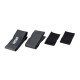 AMiO - Ιμάντες με Διάσταση 59 x 5 cm και Velcro Αυτοκόλλητα με Διάσταση 10 x 5 cm σε Μαύρο Χρώμα για Στήριξη Πυροσβεστήρα - 2 Τεμ. (02498/AM)