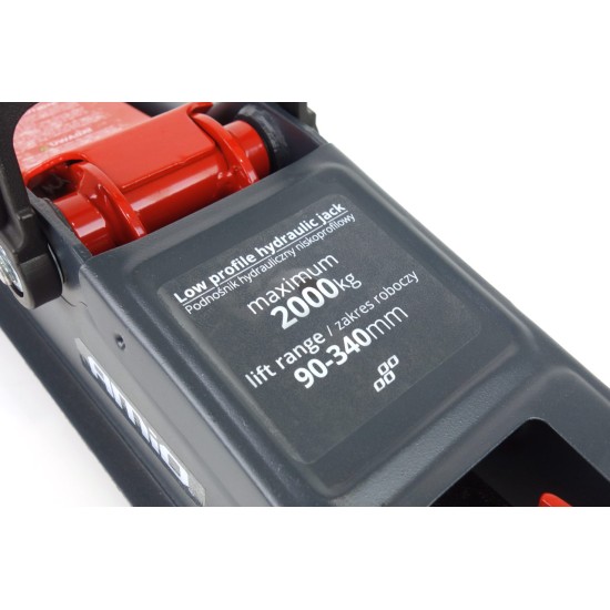 Amio - ΓΡΥΛΟΣ ΥΔΡΑΥΛΙΚΟΣ ΜΕ ΡΟΔΕΣ 2.000KG (ΥΨΟΣ 90-340mm) -1 ΤΕΜ. (02500/AM)