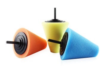 Amio - ΣΦΟΥΓΓΑΡΑΚΙΑ ΓΥΑΛΙΣΜΑΤΟΣ ΖΑΝΤΩΝ ΣΕ ΚΩΝΙΚΟ 3ΤΕΜ. (02518/AM)