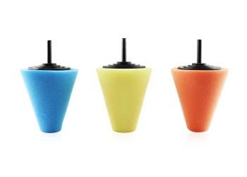 Amio - ΣΦΟΥΓΓΑΡΑΚΙΑ ΓΥΑΛΙΣΜΑΤΟΣ ΖΑΝΤΩΝ ΣΕ ΚΩΝΙΚΟ 3ΤΕΜ. (02518/AM)