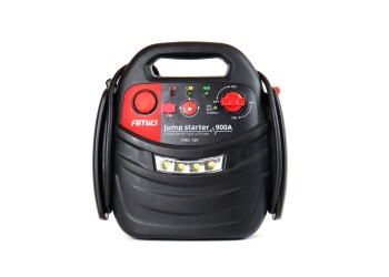 Amio - ΕΚΚΙΝΗΤΗΣ ΜΠΑΤΑΡΙΑΣ STARTER 4 ΣΕ 1 17Ah 12V DC 300A (700A max) 250PSI ΜΕ ΚΟΜΠΡΕΣΕΡ ΑΕΡΑ / ΜΑΝΟΜΕΤΡΟ / 3 LED / 2 ΠΡΙΖΕΣ 12V / 1 ΘΥΡΑ USB 5V 2,1A SENA ΓΙΑ ΒΕΝΖΙΝΗ ΚΑΙ DIESEL - 1 ΤΕΜ. (02523/AM)