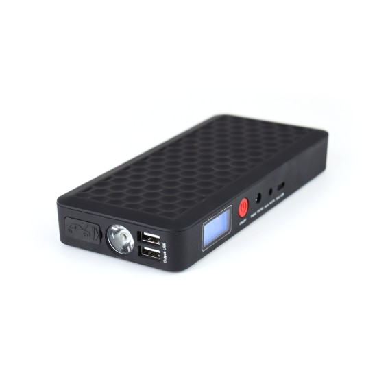 Amio - ΕΚΚΙΝΗΤΗΣ ΜΠΑΤΑΡΙΑΣ - STARTER POWERBANK / BOOSTER / STARTER SJ-02 12V 800A ΜΕ ΟΘΟΝΗ LCD - 1 ΤΕΜ. (02524/AM)