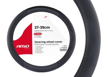 Amio - ΚΑΛΥΜΜΑ ΤΙΜΟΝΙΟΥ 37/39CM SWC-24 ΜΑΥΡΟ - 1 τεμ. (02561/AM)