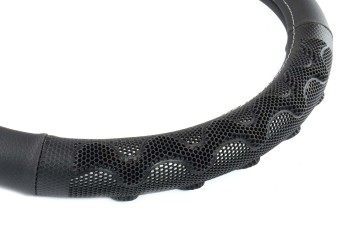 Amio - ΚΑΛΥΜΜΑ ΤΙΜΟΝΙΟΥ 37/39CM SWC-26 ΜΑΥΡΟ/ΓΚΡΙ - 1 τεμ. (02563/AM)