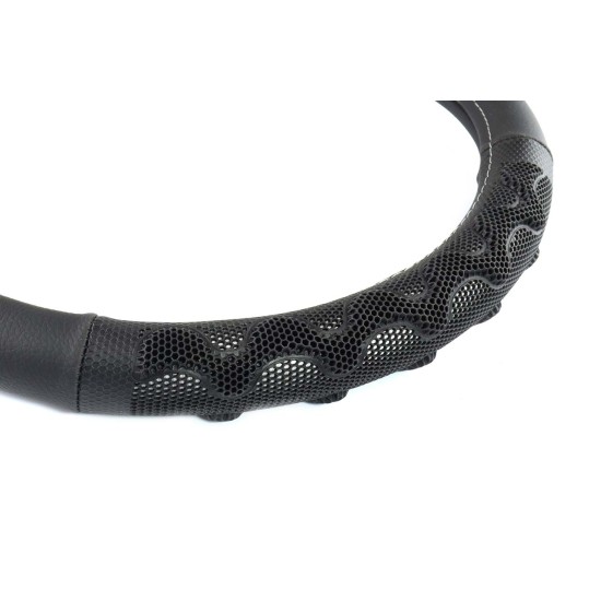 Amio - ΚΑΛΥΜΜΑ ΤΙΜΟΝΙΟΥ 37/39CM SWC-26 ΜΑΥΡΟ/ΓΚΡΙ - 1 τεμ. (02563/AM)