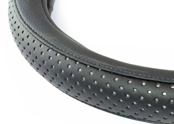 Amio - ΚΑΛΥΜΜΑ ΤΙΜΟΝΙΟΥ 37-39CM SWC-27 ΜΑΥΡΟ ΜΕ ΔΙΑΜΑΝΤΑΚΙΑ - 1 τεμ. (02564/AM)