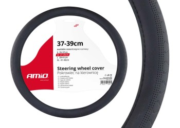 Amio - ΚΑΛΥΜΜΑ ΤΙΜΟΝΙΟΥ 37/39CM SWC-31 ΜΑΥΡΟ - 1 τεμ. (02568/AM)