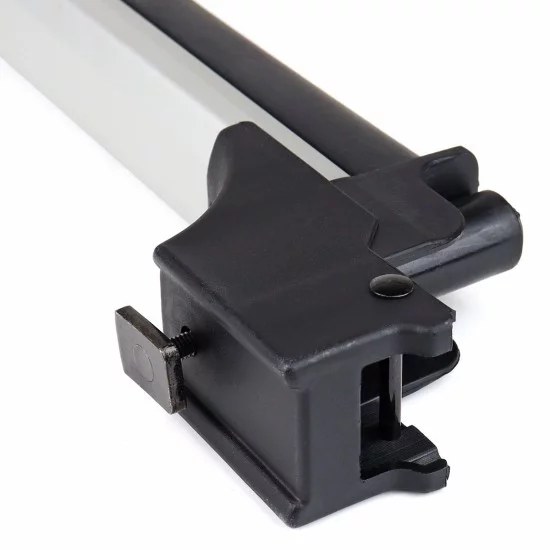 Amio - Βάση Σκι Οροφής SSR-01S από Αλουμίνιο για 4 ζευγάρια Σκι ή 2 σανίδες Snowboard με μήκος 570 mm - 1 ζευγάρι (02590/AM)