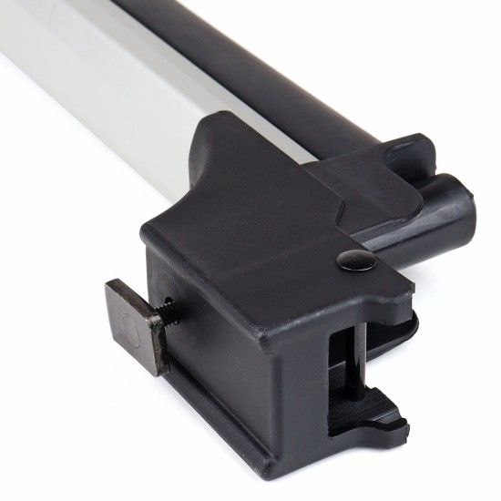 Amio – Μπάρες Μεταφοράς Σκι & Snowboard Αλουμινίου για 4 Ζευγάρια Σκι / 2 Snowboards με Κλειδαριά – Universal - 1 τεμ. (02591/AM)