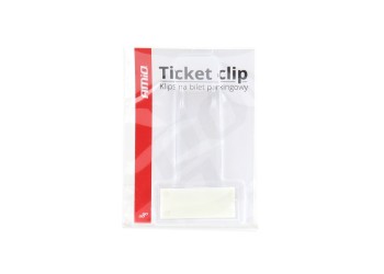 Amio - ΚΛΙΠ ΜΑΝΤΑΛΑΚΙ ΓΙΑ ΕΙΣΙΤΗΡΙΑ PARKING - 1 τεμ. (02601/AM)