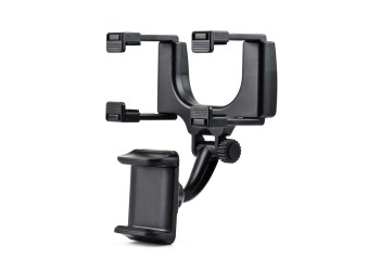 Amio - ΒΑΣΗ ΣΤΗΡΙΞΗΣ ΚΙΝΗΤΟΥ ΜΑΥΡΗ ΠΛΑΣΤΙΚΗ ΓΙΑ ΚΑΘΡΕΠΤΗ HOLD-17 - 1 τεμ. (02612/AM)