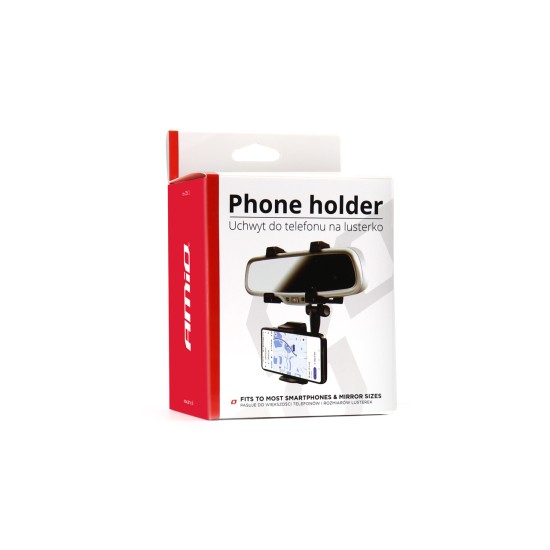 Amio - ΒΑΣΗ ΣΤΗΡΙΞΗΣ ΚΙΝΗΤΟΥ ΜΑΥΡΗ ΠΛΑΣΤΙΚΗ ΓΙΑ ΚΑΘΡΕΠΤΗ HOLD-17 - 1 τεμ. (02612/AM)