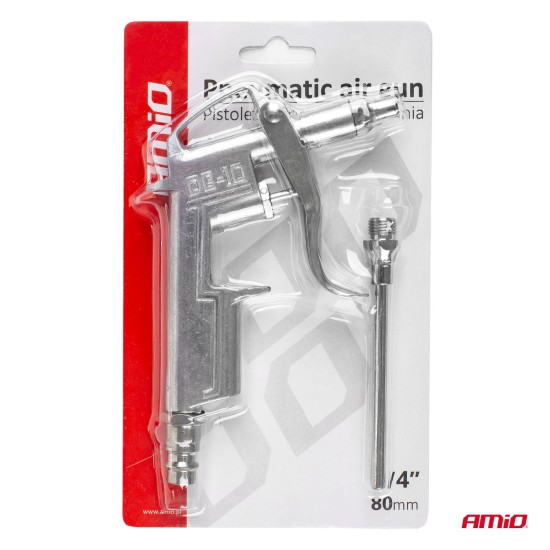 Amio - ΠΙΣΤΟΛΙ ΑΕΡΟΣ ΜΕ ΜΥΤΗ 80mm PT-13 - 1 ΤΕΜ. (02631/AM)