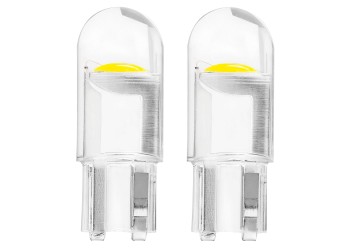 Amio - T10 W5W 12V W2,1x9,5d ΛΕΥΚΟ 5.600K 12SMDx2835 ΣΙΛΙΚΟΝΗΣ (ΚΑΡΦΩΤΟ) 2ΤΕΜ. (02645/AM)