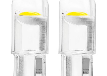 Amio - T10 W5W 12V W2,1x9,5d ΛΕΥΚΟ 5.600K 12SMDx2835 ΣΙΛΙΚΟΝΗΣ (ΚΑΡΦΩΤΟ) 2ΤΕΜ. (02645/AM)