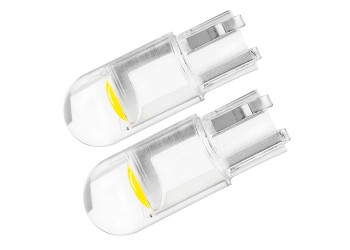 Amio - T10 W5W 12V W2,1x9,5d ΛΕΥΚΟ 5.600K 12SMDx2835 ΣΙΛΙΚΟΝΗΣ (ΚΑΡΦΩΤΟ) 2ΤΕΜ. (02645/AM)