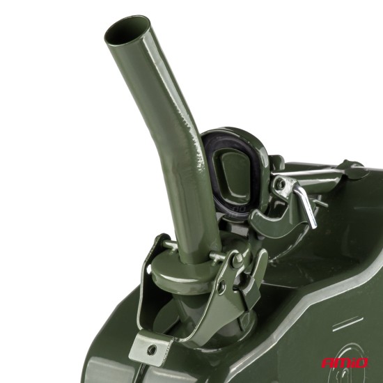 Amio - ΣΤΟΜΙΟ ΜΕ ΣΠΙΡΑΛ ΕΥΚΑΜΠΤΟ ΓΙΑ ΜΕΤΑΛΛΙΚΑ ΜΠΕΤΟΝΙΑ ΧΩΡΗΤΙΚΟΤΗΤΑΣ 5/10/20LT ΤΥΠΟΥ JERRY CAN ΠΡΑΣΙΝΟ - 1 ΤΕΜ. (02657/AM)