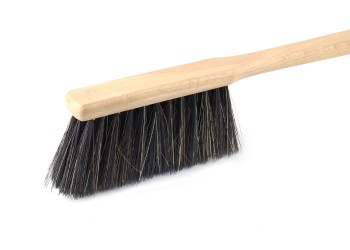 Amio - ΒΟΥΡΤΣΑ ΠΛΥΣΙΜΑΤΟΣ ΚΑΙ ΑΦΑΙΡΕΣΗΣ ΧΙΟΝΙΟΥ ΜΕ ΠΛΑΣΤΙΚΕΣ ΤΡΙΧΕΣ ΜΕ ΞΥΛΙΝΗ ΛΑΒΗ 35cm - 1 Τεμ. (02790/AM)