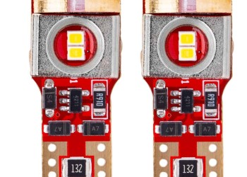 Amio - T10 W5W 12/24V LED 6xSMD 2016 CAN-BUS ΛΕΥΚΟ - 2 ΤΕΜ. (02802/AM)