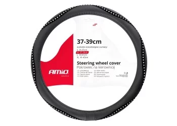 Amio - ΚΑΛΥΜΜΑ ΤΙΜΟΝΙΟΥ SWC-34 M 37-39cm ΣΕ ΜΑΥΡΟ ΧΡΩΜΑ ΜΕ ΤΑΙΝΙΑ STRASS - 1 ΤΕΜ. (02807/AM)