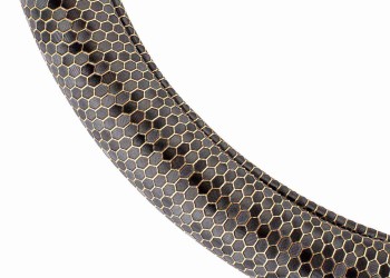 Amio - ΚΑΛΥΜΜΑ ΤΙΜΟΝΙΟΥ SWC-37 M 37-39cm ΧΡΥΣΑ ΕΞΑΓΩΝΑ ΣΕ ΚΑΦΕ ΑΠΟΧΡΩΣΕΙΣ - 1 ΤΕΜ. (02810/AM)