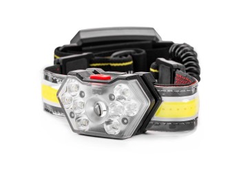 Amio - ΦΑΚΟΣ ΚΕΦΑΛΗΣ ΕΡΓΑΣΙΑΣ LH04 ΜΕ ΑΝΑΚΛΑΣΤΙΚΟ ΙΜΑΝΤΑ USB-TYPE C 1500mAh XT+3030+COB LED 180FLUX - 1 τεμ. (02826/AM)