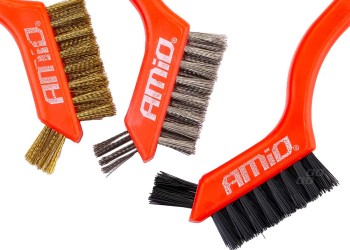 Amio - ΣΥΡΜΑΤΟΒΟΥΡΤΣΕΣ ΣΕΤ 3ΤΕΜ 180mm (02827/AM)