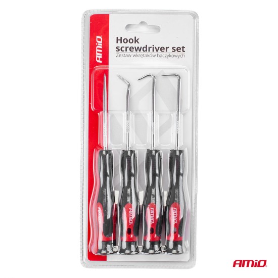 Amio - ΣΕΤ ΚΑΤΣΑΒΙΔΙΩΝ ΜΕ ΓΑΝΤΖΟ (ΣΟΥΒΛΙΑ) ΓΙΑ ΑΦΑΙΡΕΣΗ ΠΑΛΙΩΝ ΦΛΑΝΤΖΩΝ/ΤΣΙΜΟΥΧΕΣ - 1 σετ. (02828/AM)