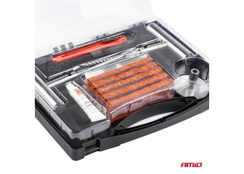 Amio - ΚΙΤ ΕΠΙΣΚΕΥΗΣ ΕΛΑΣΤΙΚΩΝ ΜΕ ΚΟΡΔΟΝΙ 36ΤΕΜ ΣΕ ΚΟΥΤΙ ΜΕΤΑΦΟΡΑΣ - 1 τεμ. (02829/AM)