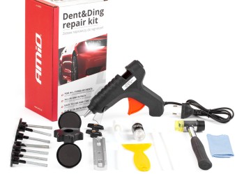 Amio - KIT ΕΠΙΣΚΕΥΗΣ ΛΑΜΑΡΙΝΑΣ (ΑΜΑΞΩΜΑ ΟΧΗΜΑΤΟΣ) ΑΠΟ ΛΑΚΟΥΒΕΣ DENT&DING REPAIR KIT - 1 ΣΕΤ. (02833/AM)