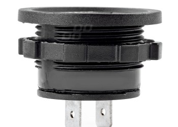 Amio - ΒΟΛΤΟΜΕΤΡΟ ΨΗΦΙΑΚΟ ΣΕ ΠΡΙΖΑ ΣΤΡΟΓΓΥΛΟ ΜΕ ΚΟΚΚΙΝΟ ΦΩΣ 3-32V Φ 37mm x 32mm MOD-02 - 1 τεμ. (02852/AM)