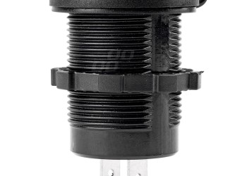 Amio - ΠΡΙΖΑ ΜΕ 2 ΘΥΡΕΣ USB 12/24V - 2x5V/2.1A Φ37mmX51mm MOD-04 - 1 τεμ. (02854/AM)