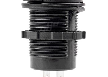 Amio - ΠΡΙΖΑ ΦΟΡΤΙΣΗΣ ΜΕ 2 ΘΥΡΕΣ USB 12/24V 3.0A Φ37mmX51mm QUICK CHARGE 12/24V MOD-05 - 1 τεμ. (02855/AM)