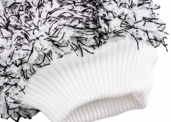 Amio - ΓΑΝΤΙ ΠΛΥΣΙΜΑΤΟΣ ΜΕ ΜΙΚΡΟΙΝΕΣ (MICROFIBER) 25x18cm 600g/sqm ΑΣΠΡΟ/ΜΑΥΡΟ - 1 Τεμ. (02870/AM)